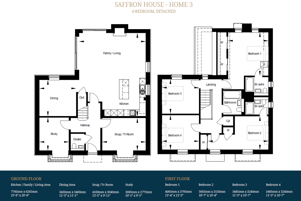 Plot 3 Saffron House Elivia Homes